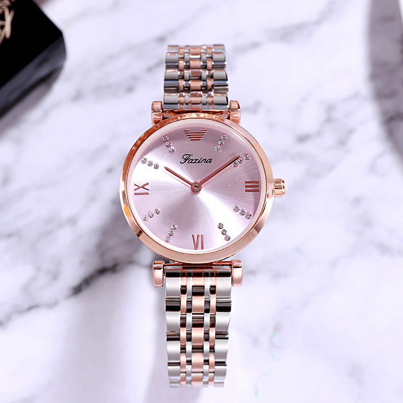 Ensemble montre électronique et collier “Full of Star” – Parure bijou pour femme