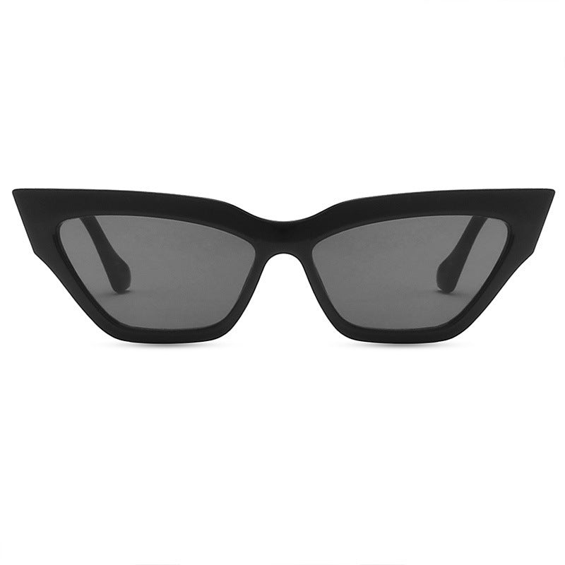 Lunettes de Soleil Cat-Eye avec Chaîne Élégante