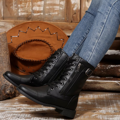 Bottines à Lacets Amular