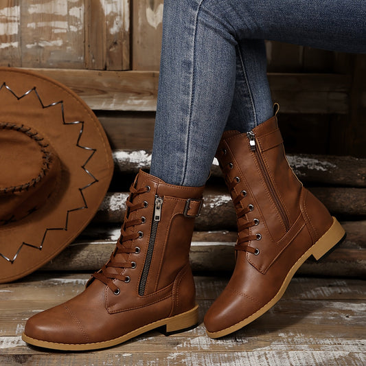Bottines à Lacets Amular